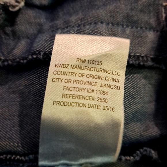 Beautees premium long-sleeved denim jacket - Picture 6 of 6